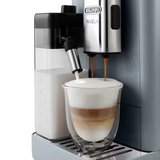De'Longhi Rivelia Pebble Grey koffiemachine - melksysteem