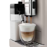 De'Longhi Rivelia Sand Beige koffiemachine - melksysteem
