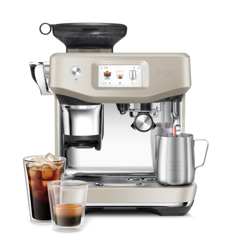 Sage Barista Touch Impress met koude extractie Almond Nougat