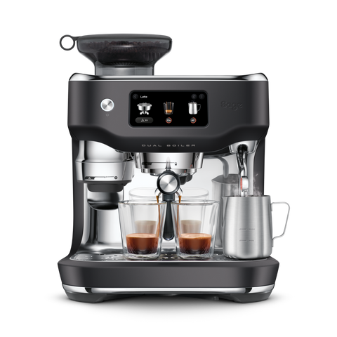 Sage Oracle Dual Boiler - Black Truffle met €59 gratis koffie