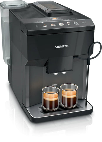 Siemens EQ.500 Classic - Piano Black- TP511R09 met €59 gratis koffie