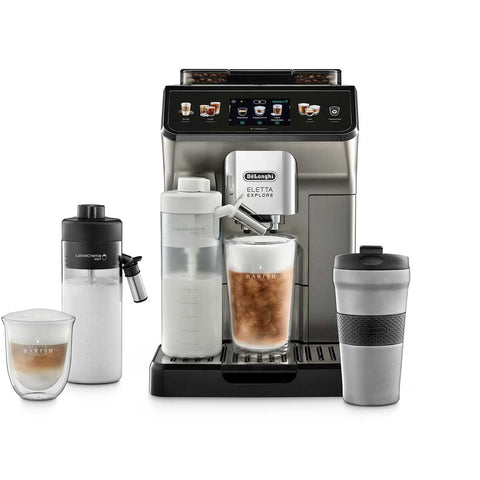 De'Longhi Eletta Explore koffiemachine Titanium