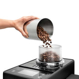 De'Longhi Rivelia koffiemachine Onyx Black - bonencontainer