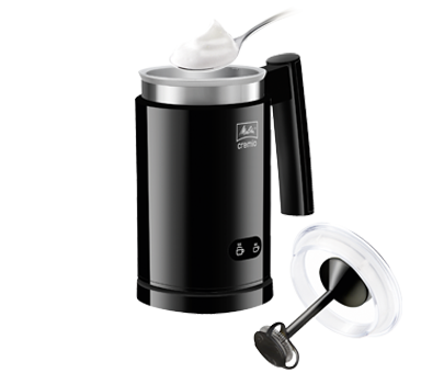 Melitta Cremio melkopschuimer zwart