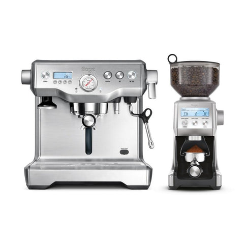 Dynamic Duo de Dual Boiler en de Smart Grinder Pro