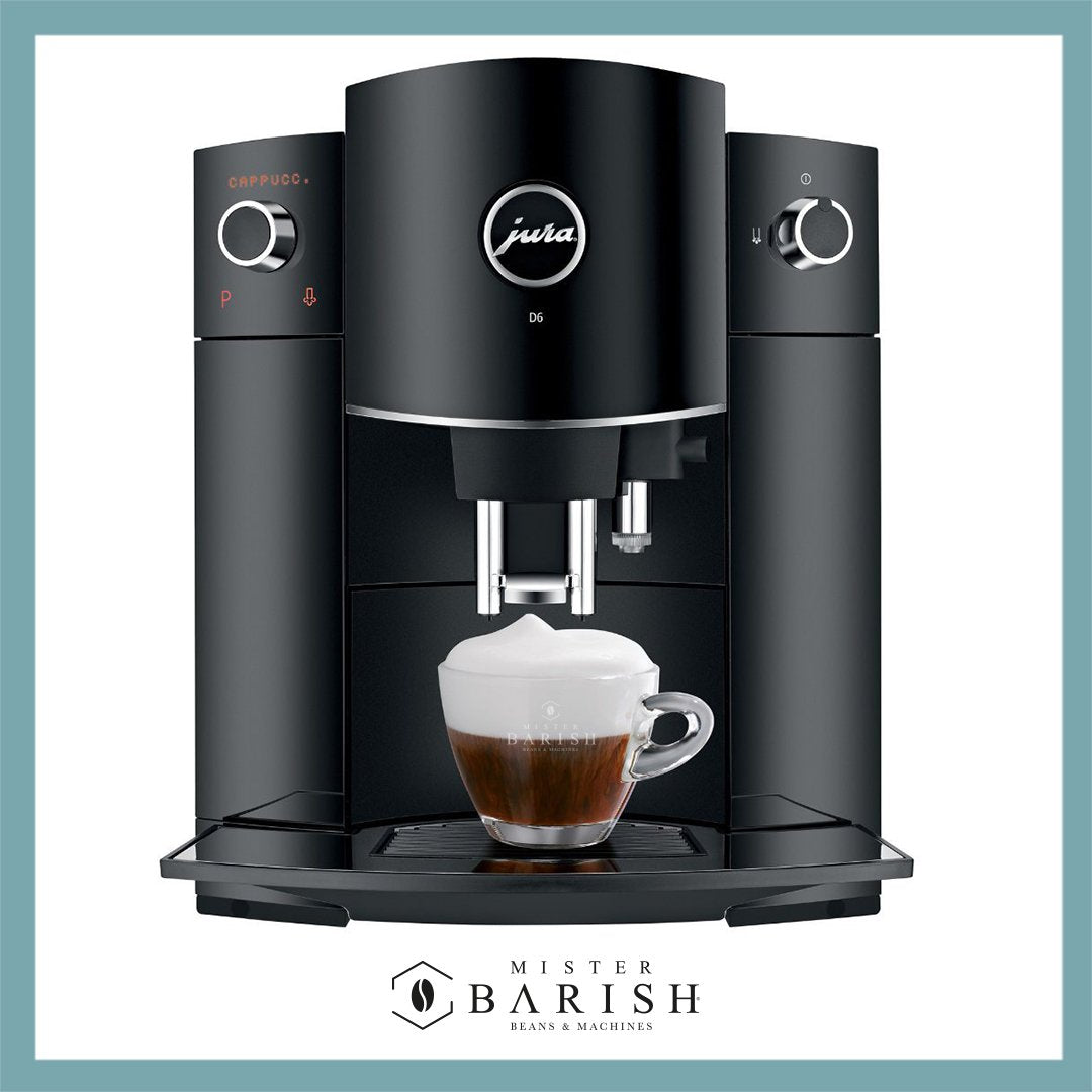 JURA D6 Piano Black koffiemachine Mister Barish