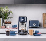 Sage Bambino Damson Blue espresso machine keuken