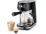 Sage Bambino Black Truffle espresso machine koffiedranken