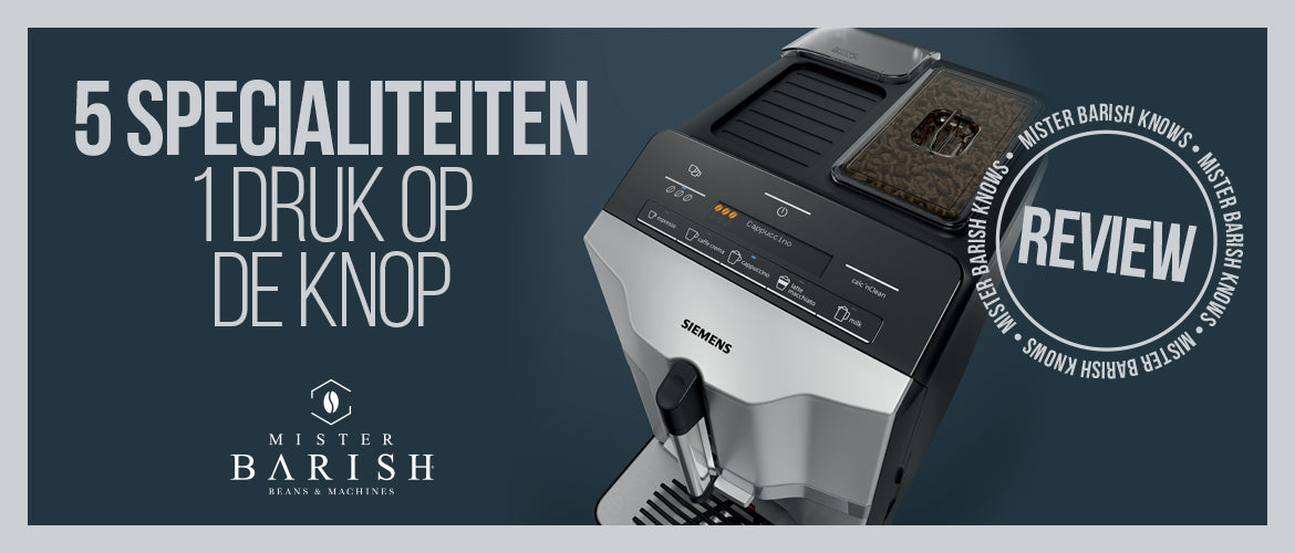 Siemens EQ.300: instellen, onderhoud en de juiste bonen