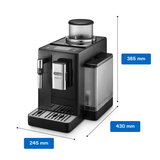 De'Longhi Rivelia Onyx Black koffiemachine - afmetingen