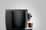 JURA E8 EC Dark inox zijkant koffiemachine