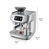 Sage Oracle Dual Boiler Stainless Steel side