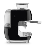 Smeg EGF03BLEU zwart - bean-to-cup espresso machine