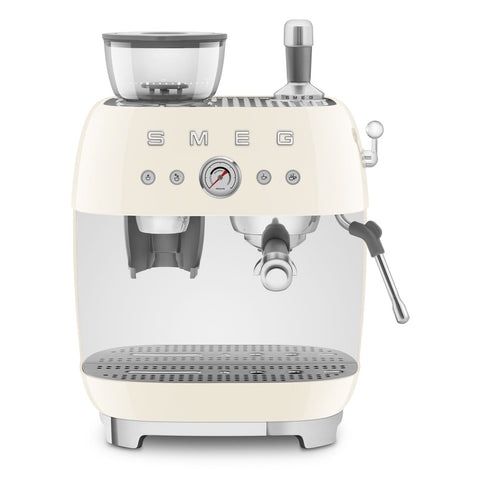 Smeg EGF03CREU Ecrue - bean-to-cup espresso machine