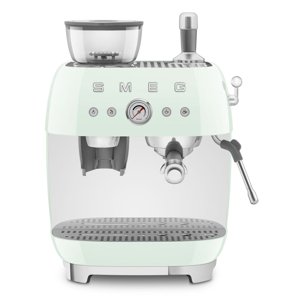 Smeg EGF03 - Groen met 1,5 kg gratis premium koffie – Mister Barish