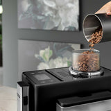 De'Longhi Rivelia koffiemachine Onyx Black - bonencontainer