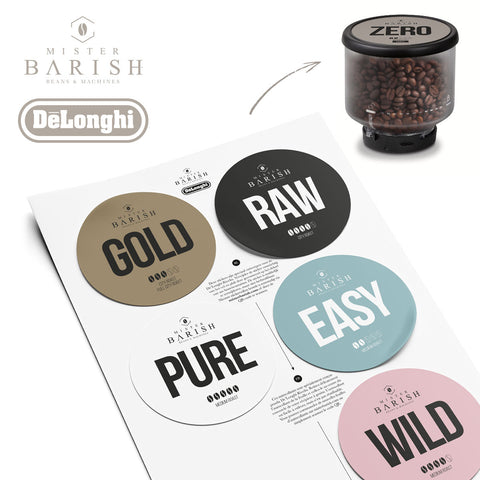 🎁 Stickers voor koffiebonencontainers De'Longhi Rivelia (100% off)