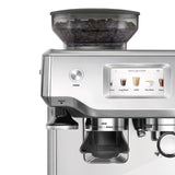 Sage Barista Touch halfautomaat koffiemachine bonenreservoir RVS