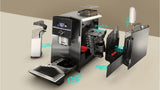 Siemens EQ9 s400 TI924301RW koffiemachine binnenkant